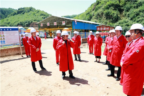 欧博官方网站集团复工复产促增添项目观摩聚会与会职员走进环保保隆生态三秦在延在铜项目