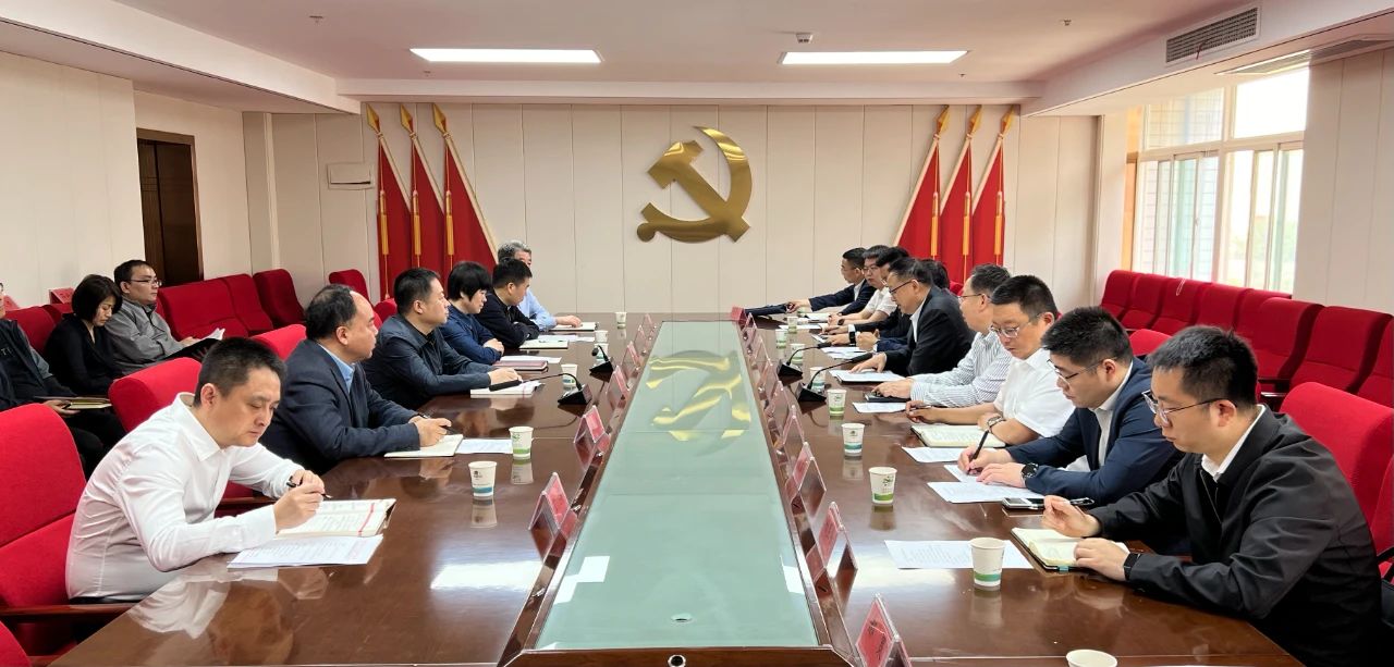欧博官方网站集团与咸阳市生态情形局座谈交流